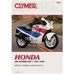 Clymer Honda Hurricane Motorcycle Repair Manual (1987-1990) - Basic Maintenance