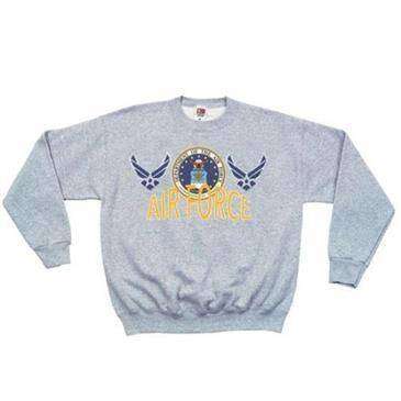air force crew neck sweatshirt