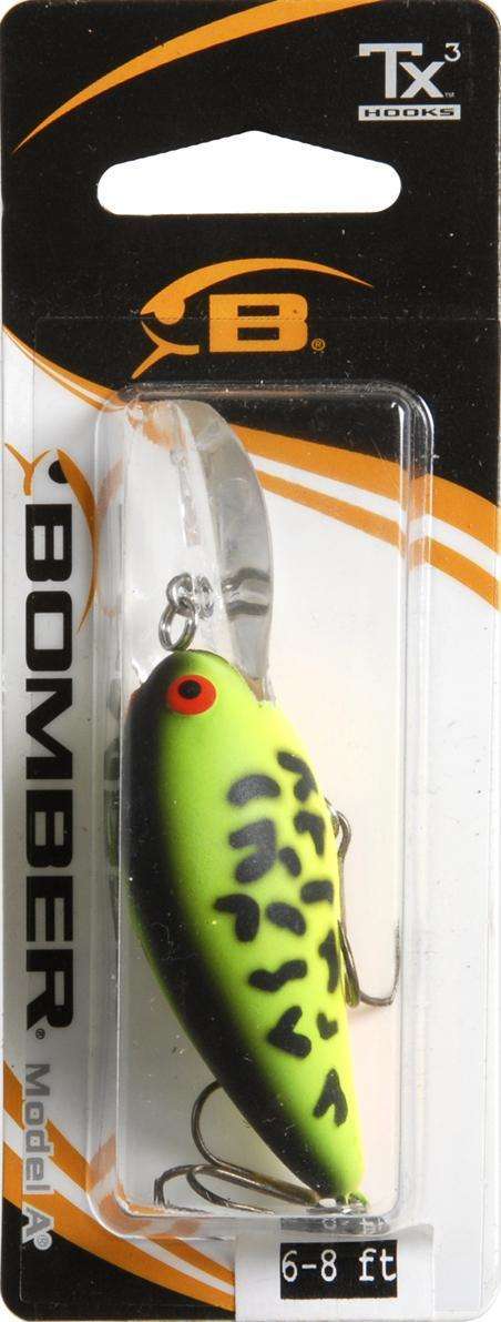 Bomber Firetiger Model A Fish Lure/Hook 3/8 Ounce 2 1/8'' - A Proven  Performer at Outdoor Shopping