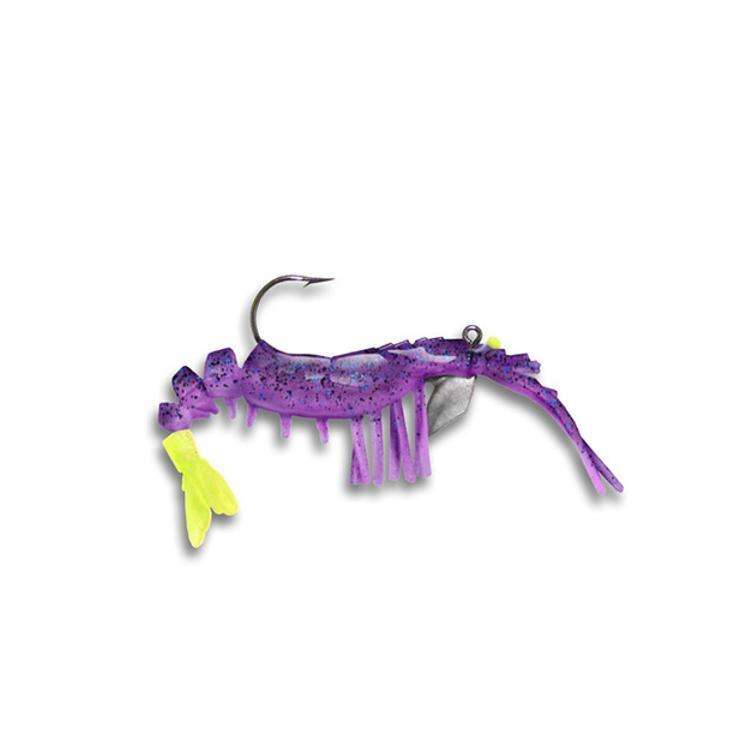 Egret Baits LSU Vudu Shrimp Lure 2 Per Pack 3.5'' - Comes Pre