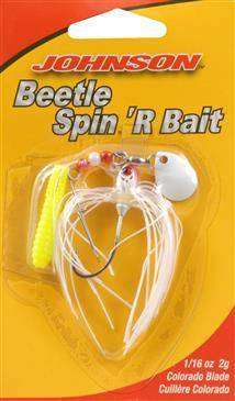Buy Johnson Beetle Spin Willow Blade 'R Bait, Shad, 1/8-Ounce