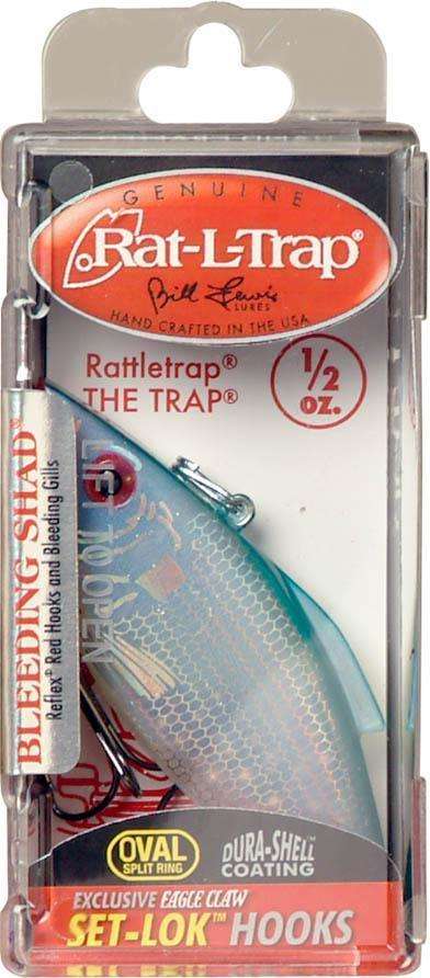 Leland Lures Blue Streak Rat-L-Trap .5 Ounce - Dura Shell Coating at  Outdoor Shopping