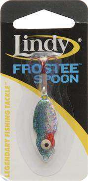Lindy Tullibee Frostee Spoon 1/4 Ounce - Techni-Glo, Compact Spoon