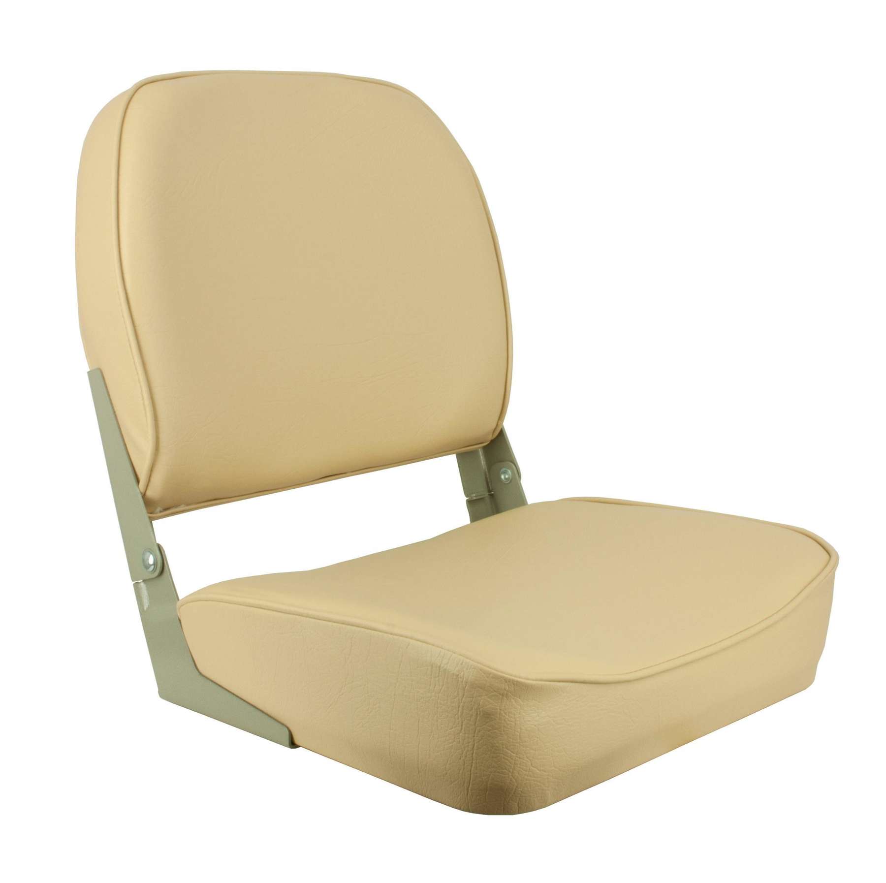 Shoreline Marine Gray Boat Seat Low Back StainResistant MarineGrade