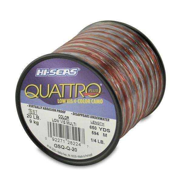 American Fishing Wire Quattro Fishing Line 20 Pound Test .25 Pound