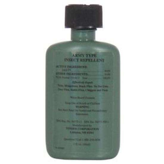 Army Type 30 Deet Outdoor Insect/Mosquito Repellent Bottle 2 Ounces