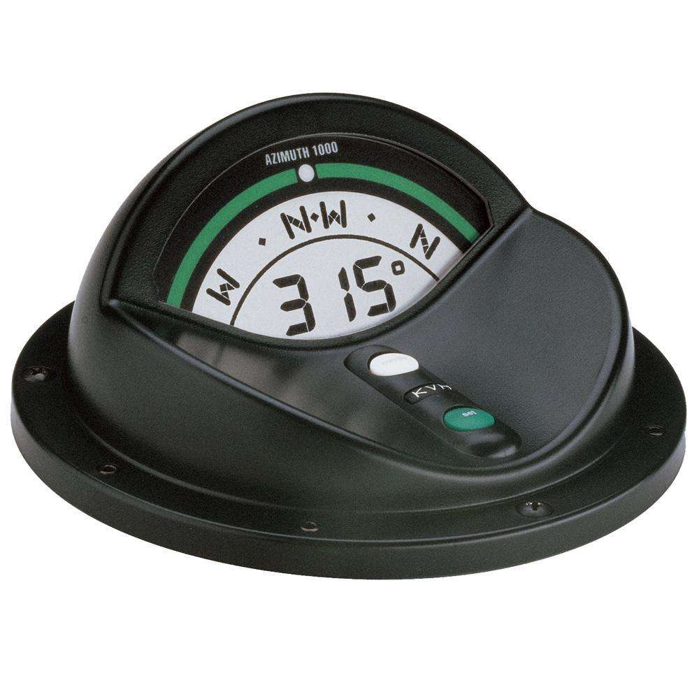 Azimuth Black 1000 Compass LCD Display Into One Compact/Watertight Unit/Traveling