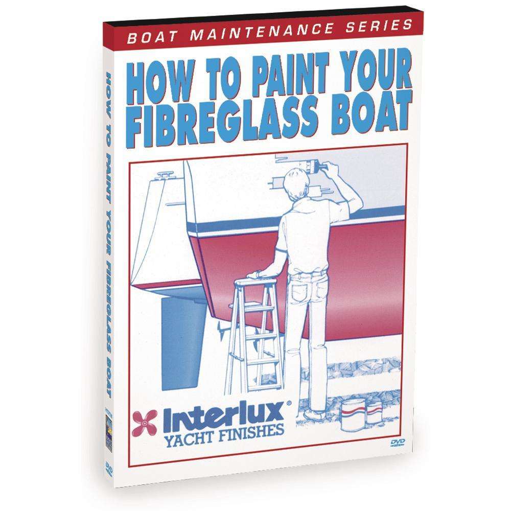 Dvd How To Paint Your Fiberglas Boat Complete Detailed