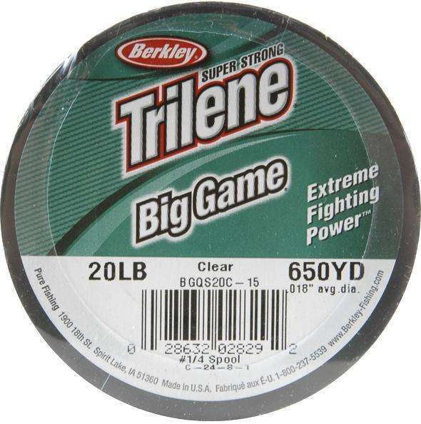 Berkley Green Trilene Big Game Monofilament Spool 275 Yards 50