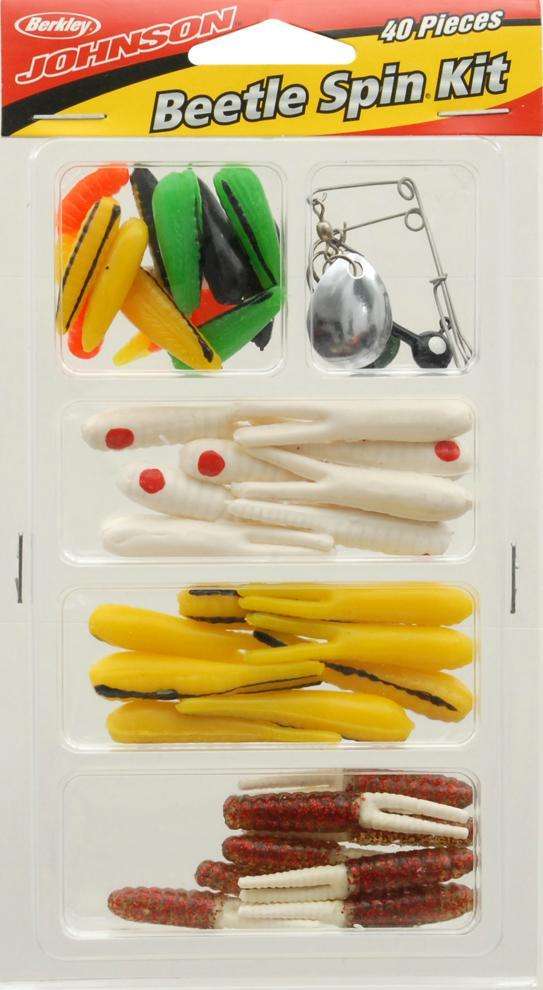 Berkley Johnson Beetle Spin Kit 40 Piece - Great For A Day/weekend Fishing  Trip at OutdoorShopping