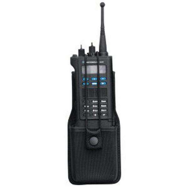 Bianchi 19696 AccuMold Black Compact Universal Radio Holder For Motorola MTS2000 