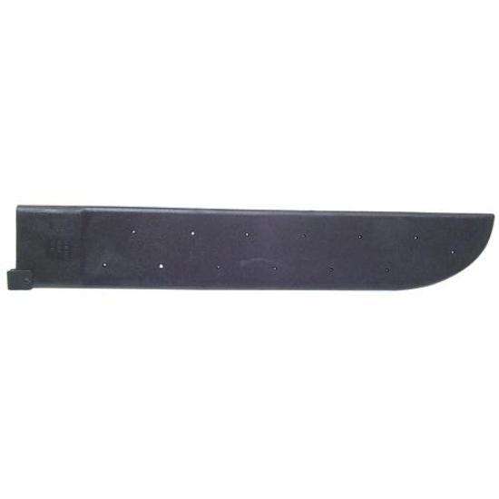 Black Hunting/Recreational Plastic Knife Machete Sheath 18'' SelfSharpener