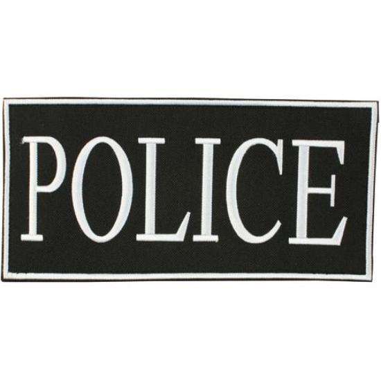 police hook and loop patches