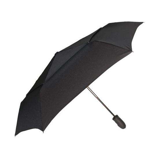 Black WindjaMMer Vented Auto Open Umbrella Resist Inversion/Steel