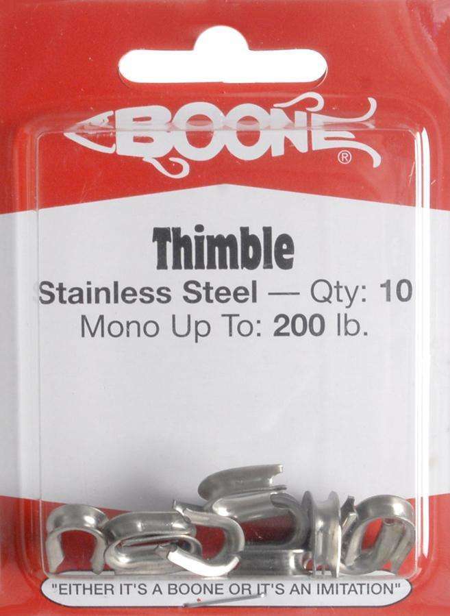 Boone Bait Stainless Steel Thimble 1.5 Great For Downriggers Or Big
