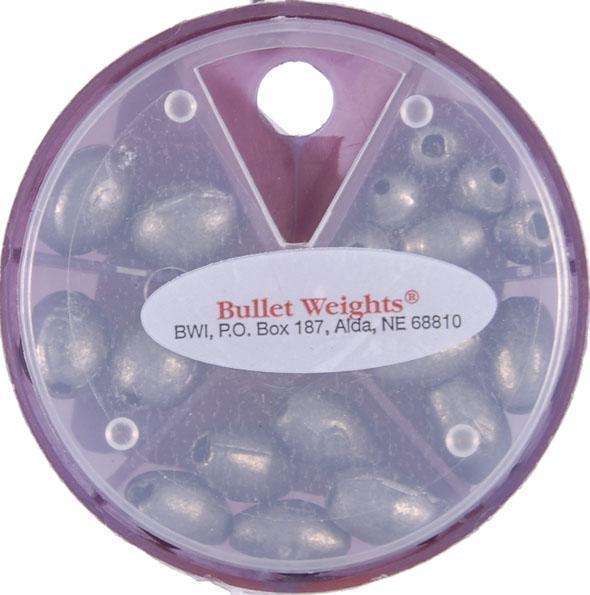 Bullet Weights Egg Sinker 18 Piece - Used For Catfish Rigs/Fishing Hooks