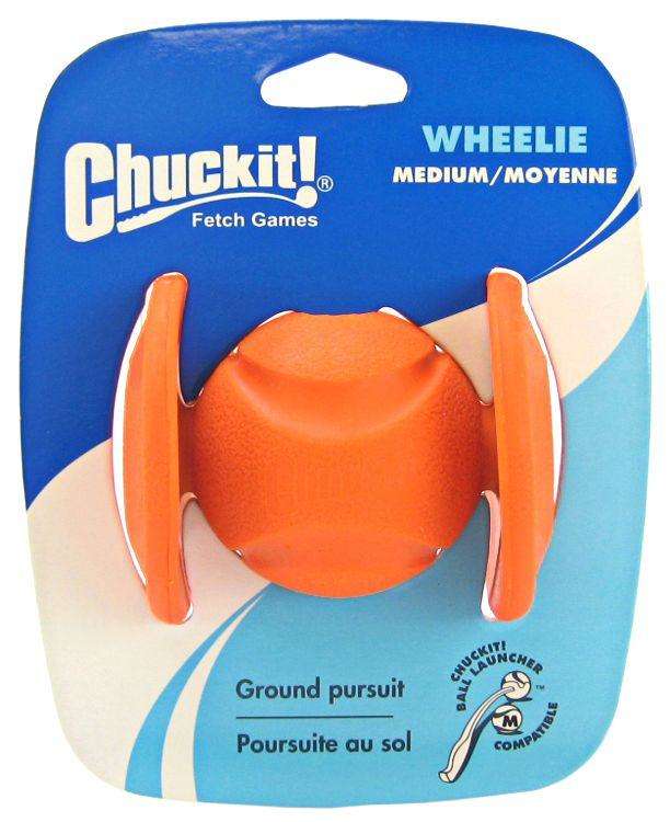 Canine Hardware Chuckit! Wheelie Ball Medium Canine Dog Chew Toy