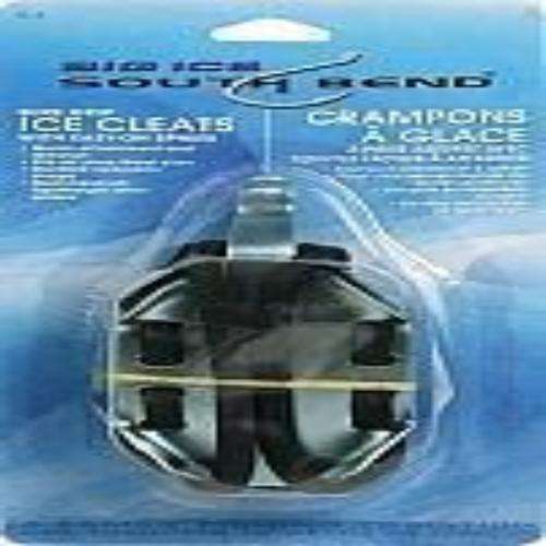 Celsius Black Sure Grip Ice Cleats w Easy On Steel Spikes Rust Resistant Metal OutdoorShopping at OutdoorShopping
