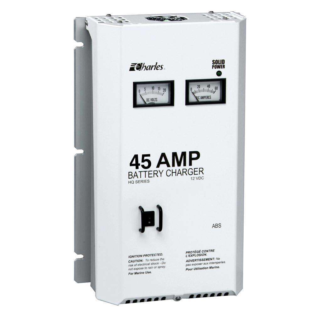 Charles Hq Series Battery Charger 45 Amp 12V 120Vac Input