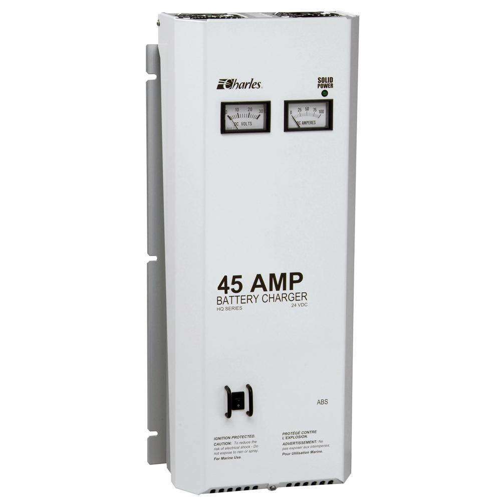 Charles Hq Series Battery Charger 45 Amp 24V 120Vac Input