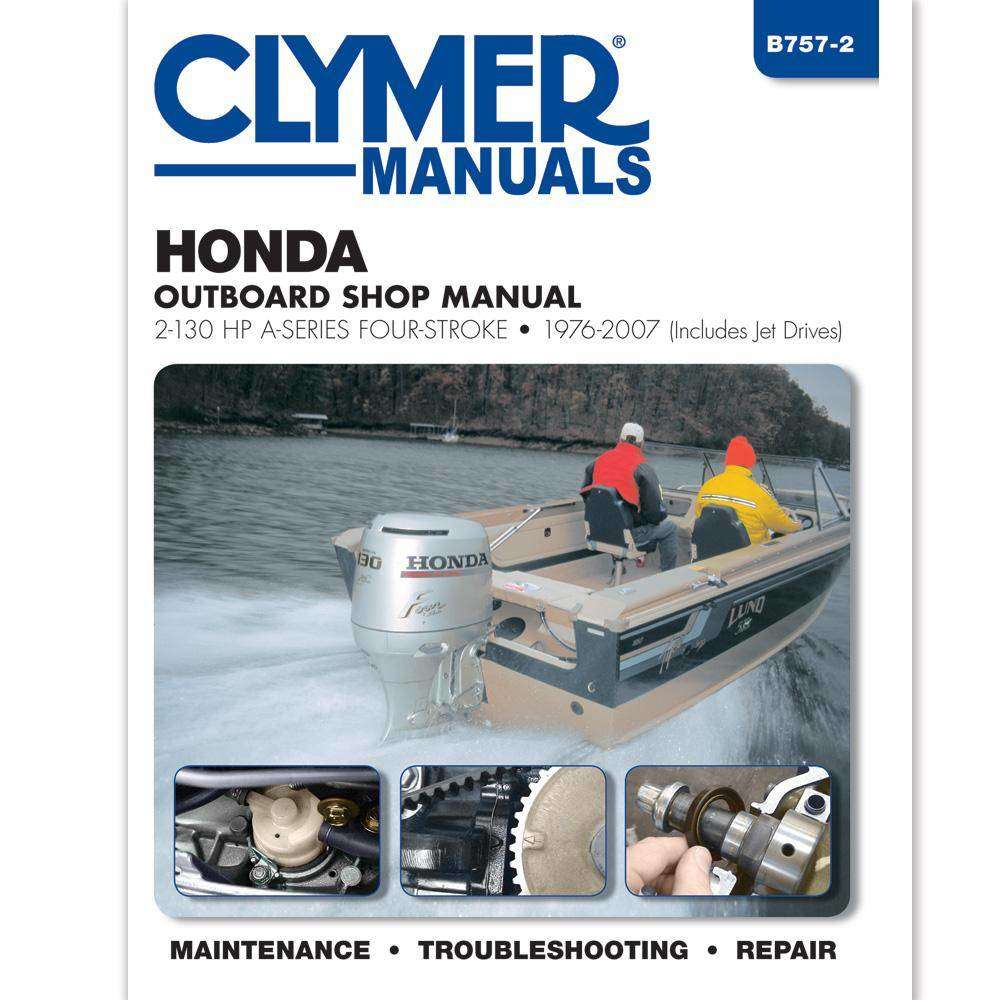 Clymer Honda 2130 Hp FourStroke Outboards (Includes JetDrives), 1976