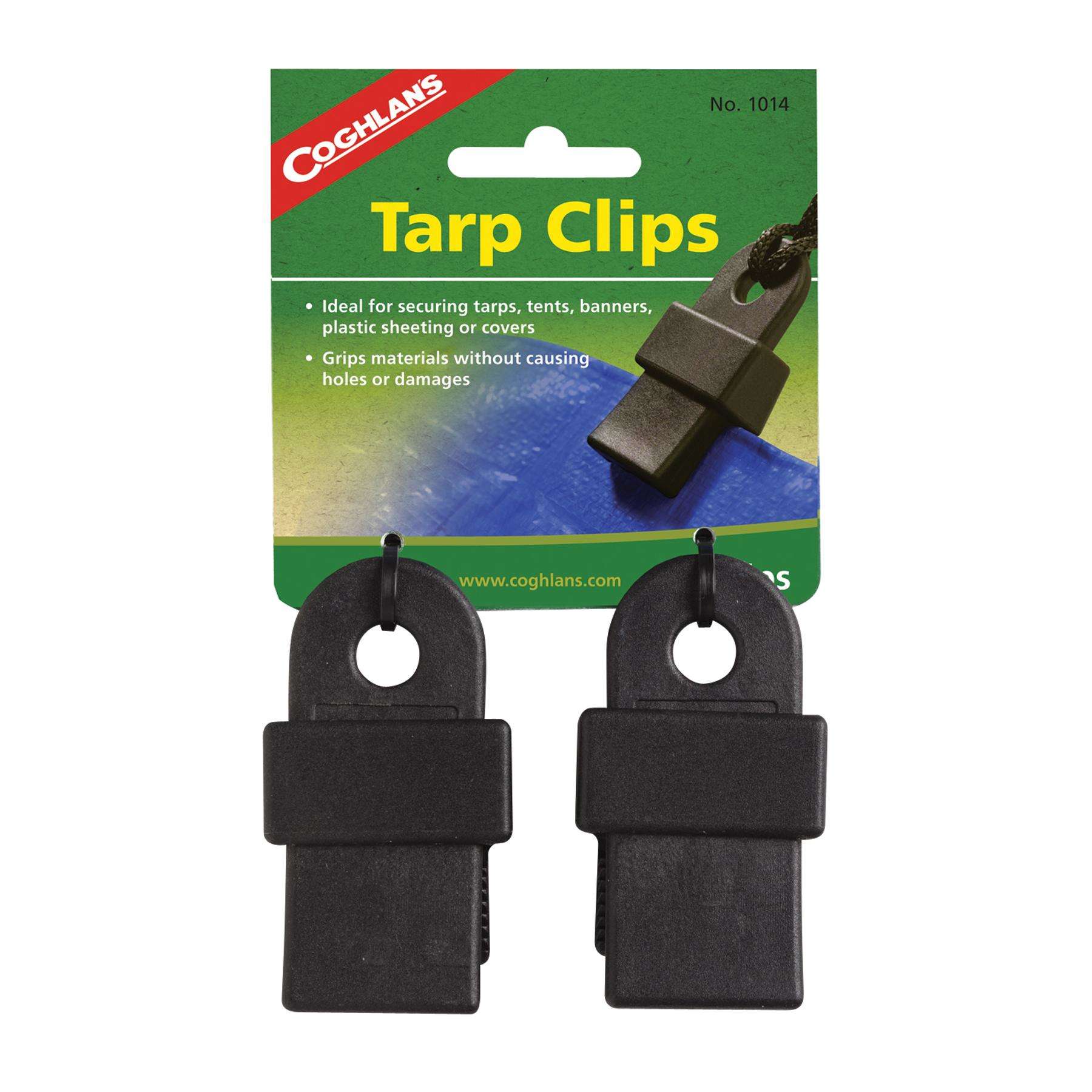 Coghlans Tarp Clips ideal Securing For Tarps/Tentts/Banners, Up To
