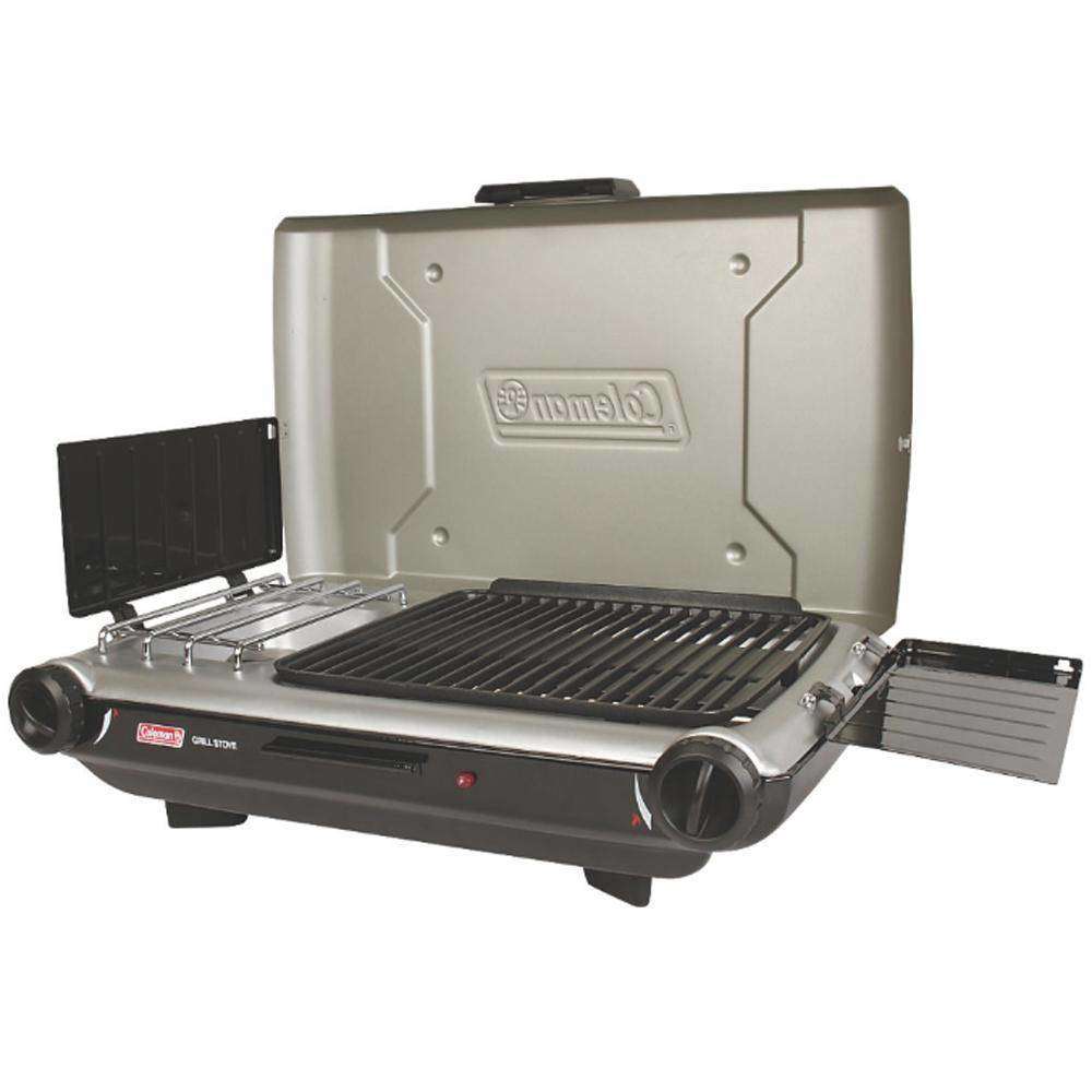 Coleman Perfectflow Portable Grill Stove Spacious 130 SquareInch