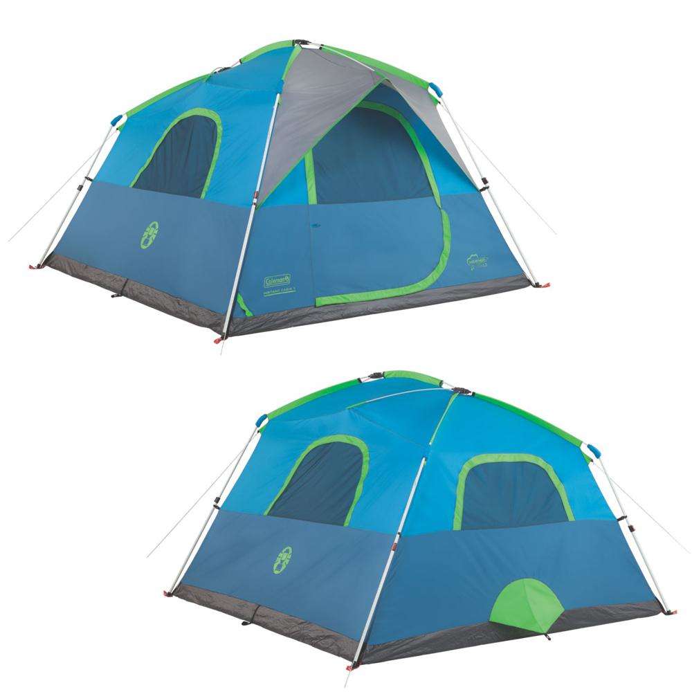 Coleman Signal Mountain 6 Person Instant Tent Polyguard Polyester Mesh at OutdoorShopping