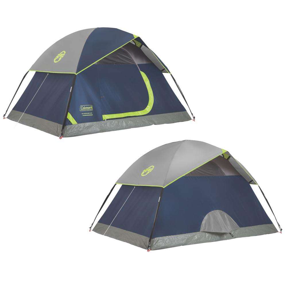 Coleman Sundome 2 Person Dome Tent Ground Vent For Increased