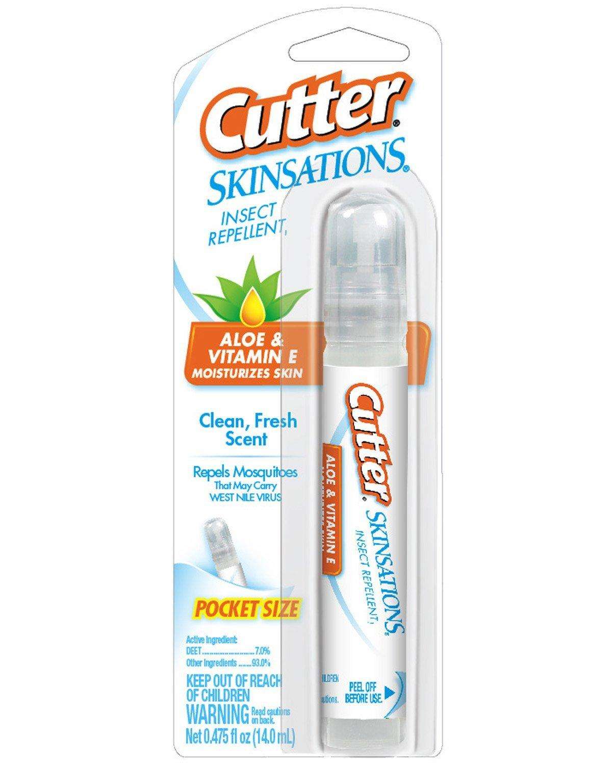 Cutter Skinsations Pen Size Pump Spray Insect Repellent/Pocket Size at