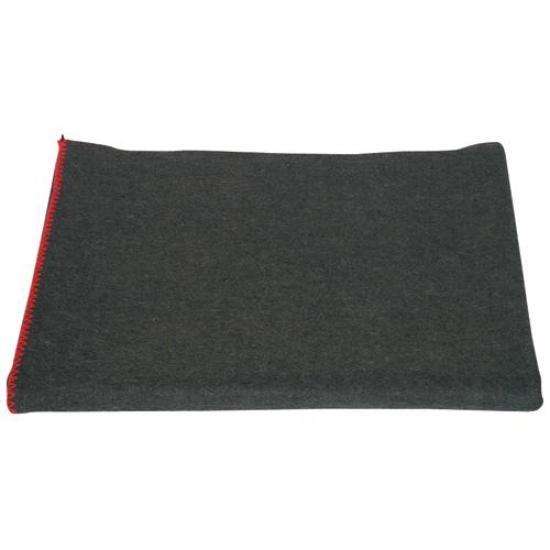 Olive Drab Green Extremely Warm Home/Camping Wool Blanket - 60'' x 80 ...