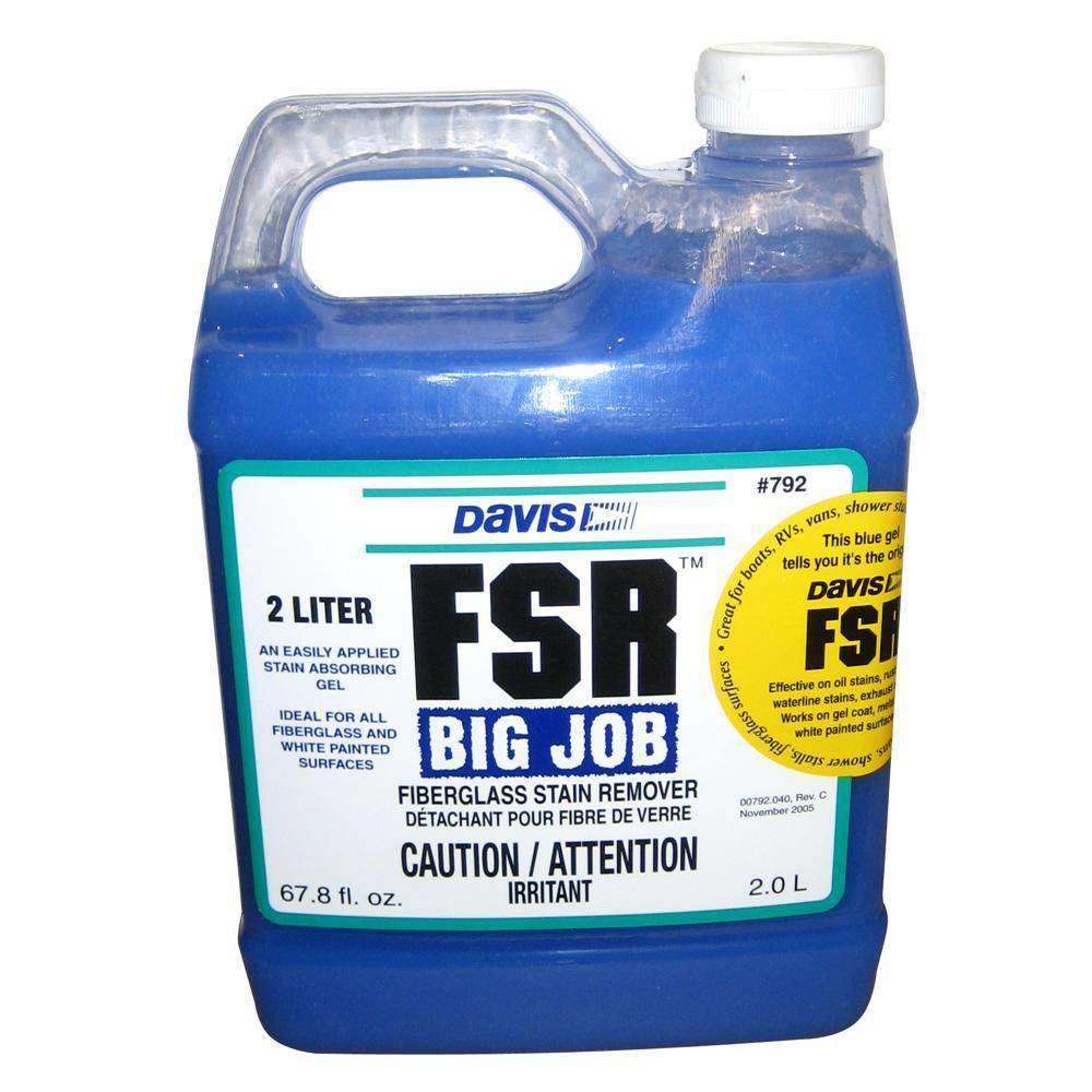 Davis Fsr Big Job Fiberglass Stain Remover 2Liter Use For Removing