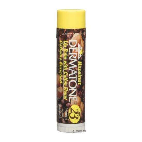 Dermatone Hazel Nut Coffee Flavored Lip Balm Spf 23 protection Uva/uvb