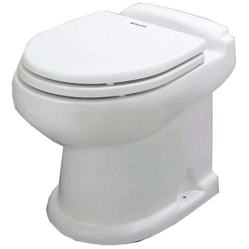 Dometic 8743 StandardHeight, FlatBack, AllCeramic Macerator Toilet 12V Dometic 8743 StandardHeight, FlatBack, AllCeramic Macerator Toilet 12V