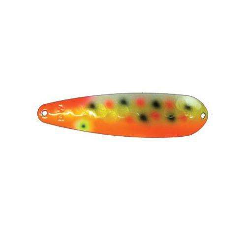Dreamweaver Lures Orange/Brown Trout Super Slim Spoon Casting