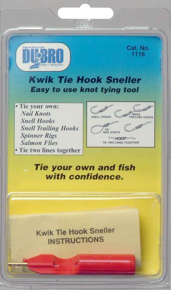 Du-Bro Kwik Tie Hook Sneller - Tye Your Own: Nail Knots, Snell