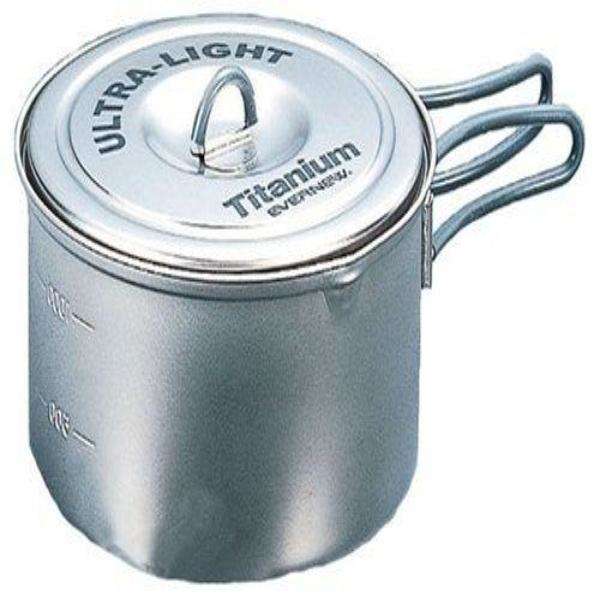 Evernew Titanium Ultralight Pot 1.3 Liter Heat Resistant Silicon