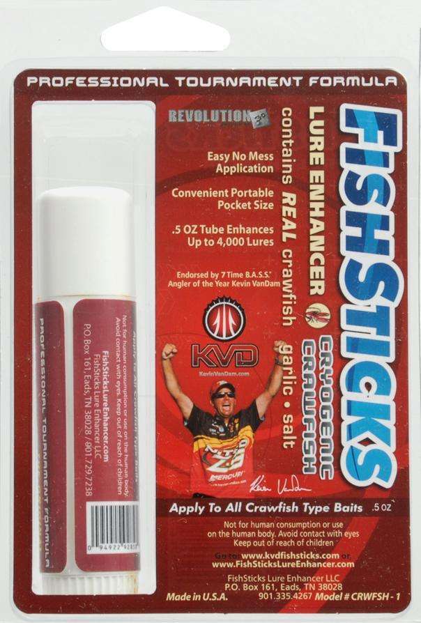 Fish Sticks Crawfish Lure Enhancer Helps Fish Hold On To Your Bait
