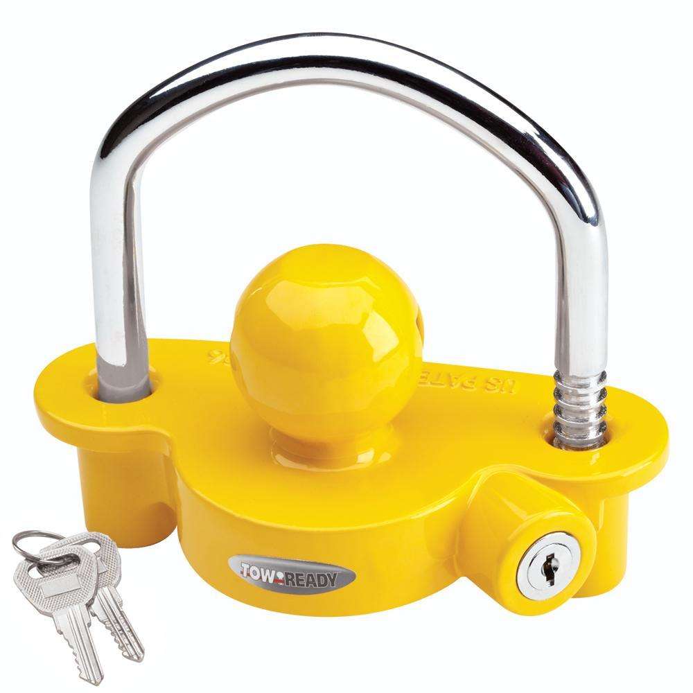 Fulton Coupler Lock Fits 17/8'' 2'' 25/16'' Yellow Universal
