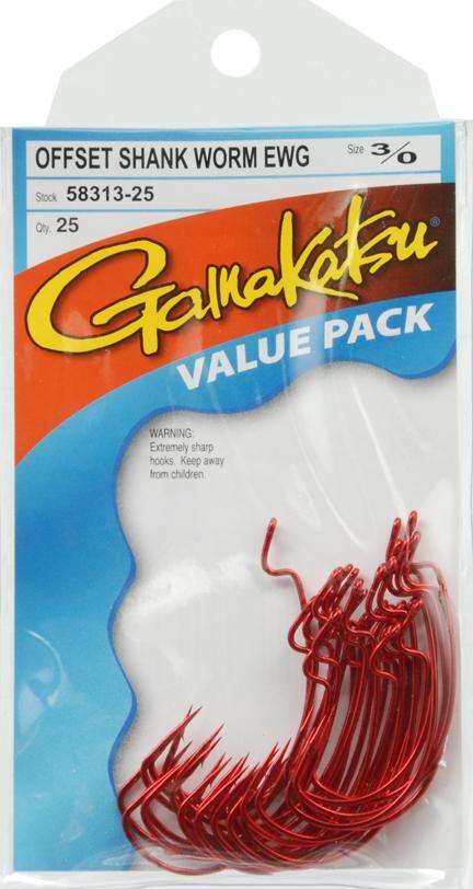 gamakatsu worm offset ewg