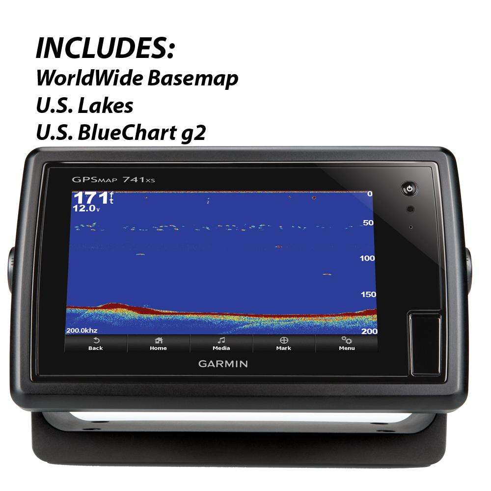 Garmin Gps Map 41xs Chartplotter w/Sounder - More Powerful Processor ...
