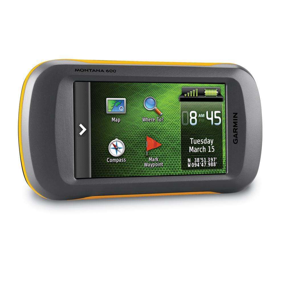 Garmin Montana 600 Handheld GPS See the Big View/Go Anywhere