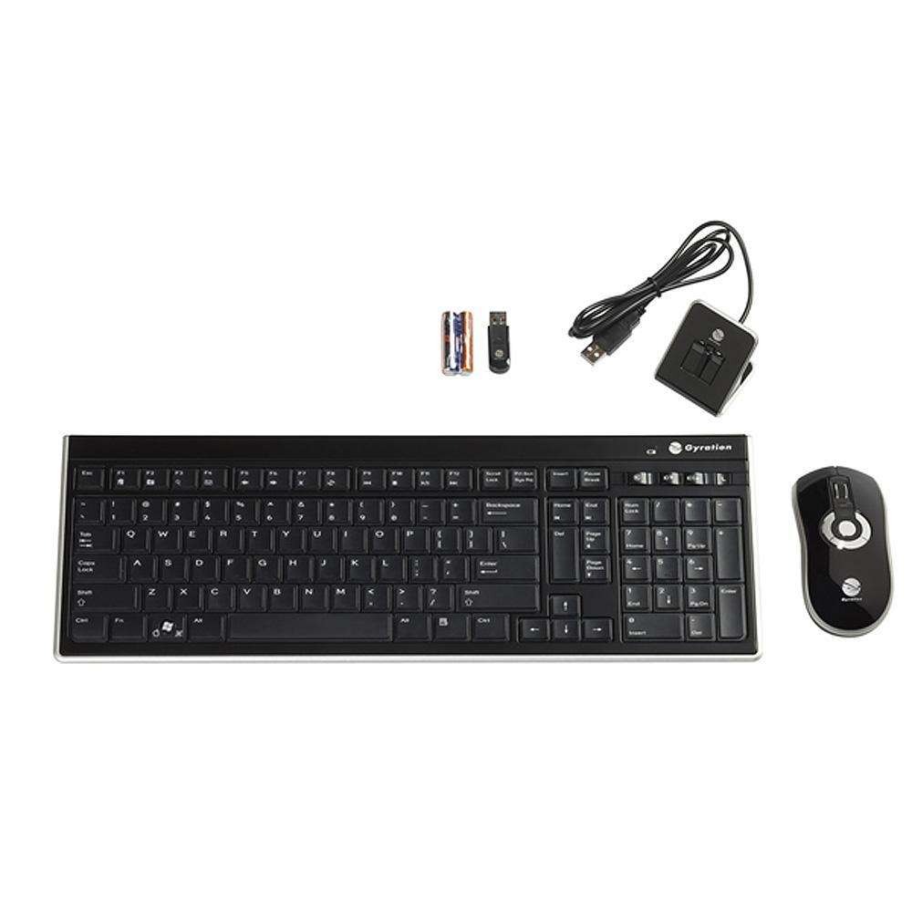 Gyration Air Mouse Elite w/Low Profile Keyboard 100 Foot Wireless
