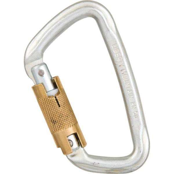Hard Steel Modified "D" Twist Lock Carabiner CE Certified/Strength