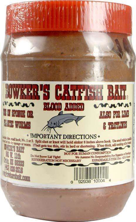 International Bait Bowkers Catfish Bait w/Blood - High Quality/Long Lasting