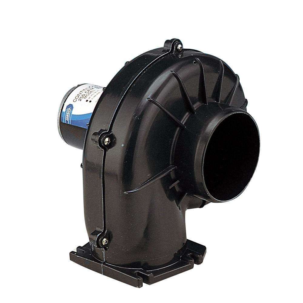 Jabsco 4'' Flangemount Heavy Duty Blower 12V 250 CFM Marine Plumbing