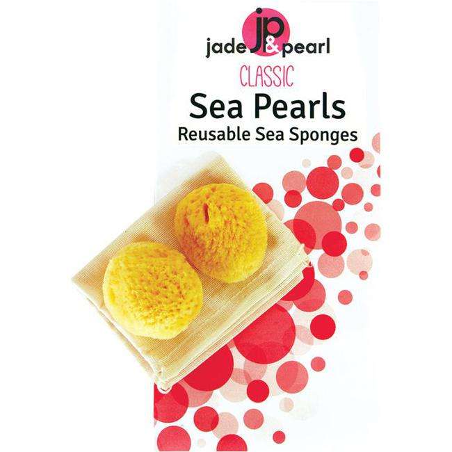 Jade & Pearl Seas Pearl Sponge Tampon Small 2 Per Pack Natural, Very