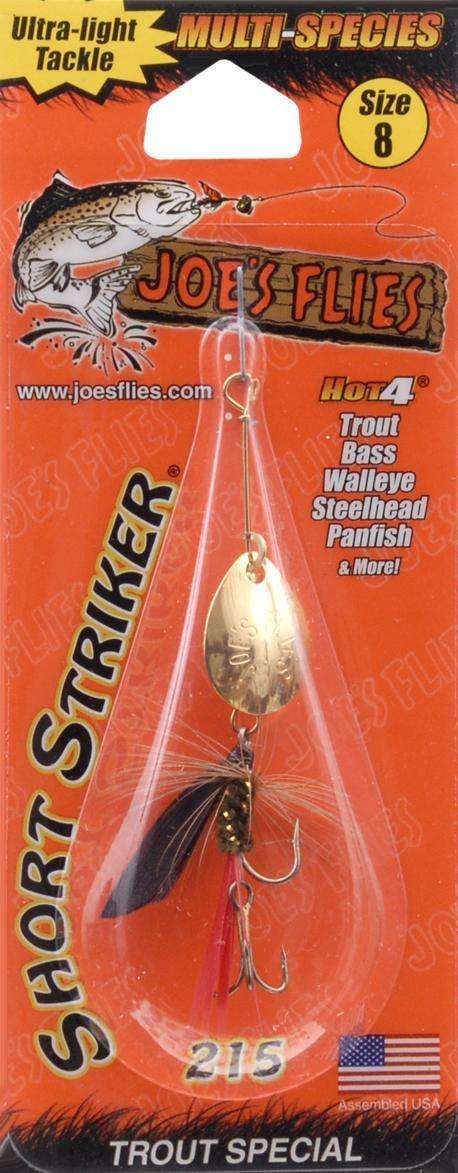 Joe's Flies Short Striker Trout Special Fish Hook Size 8 -  Walleye/Panfish/Bass