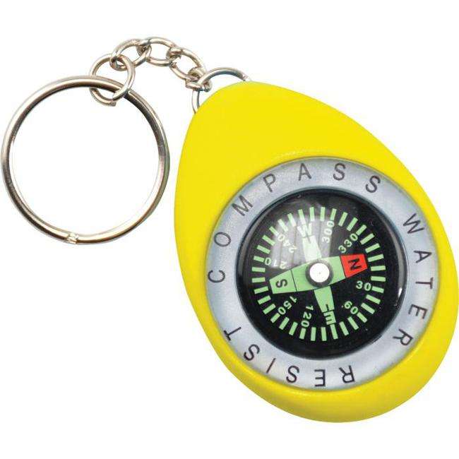 Keygear Yellow Compass LiquidFilled Compass Helps Orientation At A Glance at