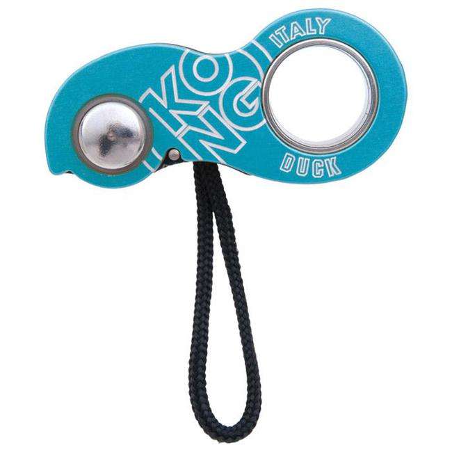Kong Cyan Duck Rope Clamp/Ascender Surrounds The Rope Or bing For